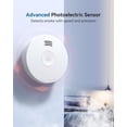 thumbnail image 2 of SITERWELL Smoke Detector,Photoelectric Sensor, Fire Alarm,Low Battery,Fault Warning for House and Bedroom, 4 Packs, 2 of 8