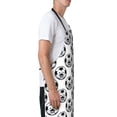 thumbnail image 2 of Goofa Happy Soccer Printed Waterproof Apron 33" Chef Aprons for Men Heavy Duty Chemical Work Apron Adjustable Bib Apron, 2 of 9
