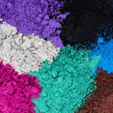 GOODTAKE 8 Colors Concrete Pigment, Iron Oxide Pigment Powder, Epoxy Color Pigment Concrete Cement Dye Color Pigment, Bath Bombs Coloring Powder, 4 Oz Each Bottle