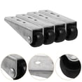 thumbnail image 3 of 5 ruedas giratorias resistentes para trabajo pesado, ruedas de movilidad suave, juego de ruedas giratorias con soporte largo, ruedas direccionales para reparación de muebles y sillas de oficina, 3 of 8