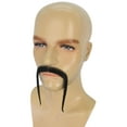thumbnail image 3 of HPO Adult Men's Fu Manchu Fake Human Hair Mustache, 3 of 6