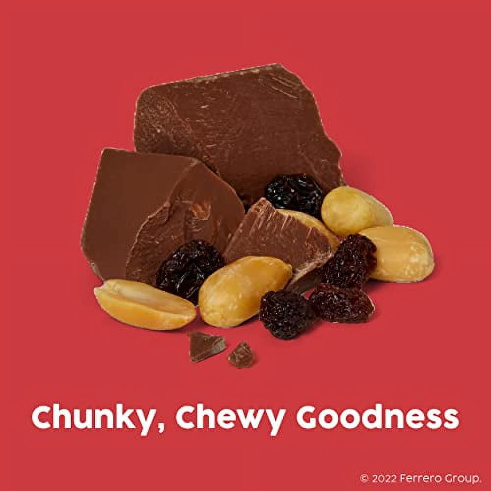 Chunky Milk Chocolate with Peanuts and Raisins Candy Bar, Bulk 24 Pack