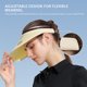 thumbnail image 2 of Gorra superior vacía Mujeres Hombres UV Guard Sombrero de ala ancha, 2 of 8