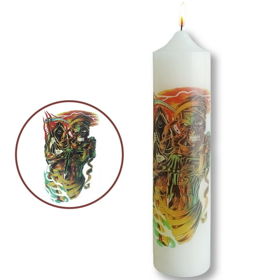 XINAOBAOLUO 2" x 8" Dripless Pillar Candles