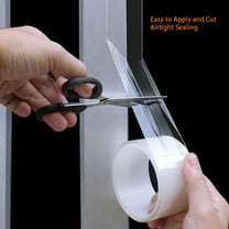 Lchentee Heavy Duty Window Insulation Kit Self Adhesive Window Weather Stripping Waterproof Door Window Insulation