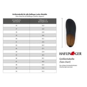 HAFLINGER Men Women Leather Clogs 'Travel Classic', dark brown