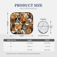 thumbnail image 6 of Goofa Dogs Different Breeds Pattern 2 Piece Car Windshield Sun Shade Foldable | Front Windshield Shade for Sun, Heat and UV Rays | Sunshade for Car Front Window-, 6 of 7