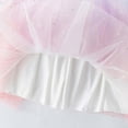 thumbnail image 6 of JUoaLXG Toddler Girls Casual Dresses Summer Kids Baby Dancing Princess Skirt Colorful Gradient Mesh Ballet Tutu Skirts Dress Sportwear,Purple,3-4 Years, 6 of 7