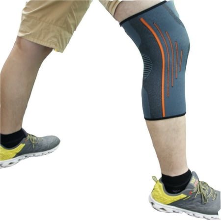 Knee Support - Premium Compression Knee Sleeve - Knee Brace Patella Stabilizer for Meniscus Tear - Arthritis Pain - Best for Running - CrossFit - (Best Thing For Knee Pain)