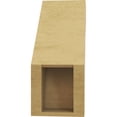 thumbnail image 4 of Ekena Millwork 5"W x 12"D x 12"H Monterey Rough Cedar Woodgrain TimberThane Knee Brace, Primed, 4 of 6
