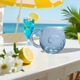 thumbnail image 5 of tamizeot Glass Textured Beach Theme Mug Handcrafted For Enjoyment Suitable For Every Drinker Wave Texture Sea Glass Wave Mug, 5 of 5