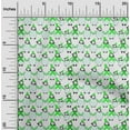 thumbnail image 2 of oneOone Georgette Viscose Light Green Fabric Kawai Craft Projects Decor Fabric Printed By The Yard 42 Inch Wide-DN, 2 of 5