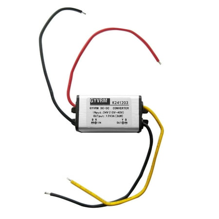 

Portable DC/DC Converter Regulator 24V Step Down To 3A 36W Energy Saving Transformer Waterproof Converter