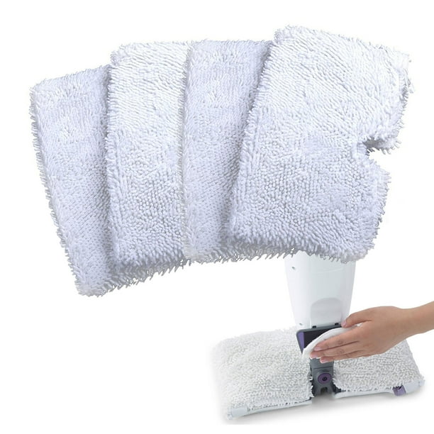 4Pack Mop Replacement Pads Shark Steam Mop S3500, S3601, S3550 S3901