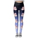 thumbnail image 3 of WILLBEST Leggings de Yoga de Cintura Alta para Mujer, Suaves, Elásticos, con Estampado Navideño, con Bloques de Color, Cómodos para Fitness Y Correr (2777) Extra Grande, 3 of 4