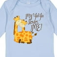 thumbnail image 4 of Inktastic My Yaya Loves Me Boys or Girls Long Sleeve Baby Bodysuit, 4 of 5