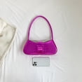 thumbnail image 3 of Bolsa De Hombro Bolso De Mujer 2023 Patrón De Cocodrilo Hobo Bag Shiny Female Clutch (Rose Red) Likrtyny Para Estrenar, 3 of 6