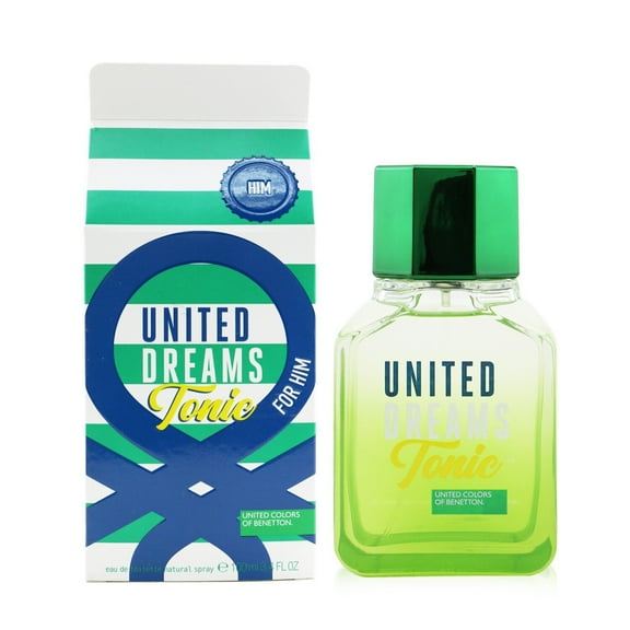 UNITED DREAMS TONIC * Benetton 3.4 oz / 100 ml Eau De Toilette Men Cologne