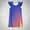 14#Blue, variant on Baby Summer Girl's Cute Gradient Round Neck Flying Sleeve Dress Girl's Casual Dresses Going Out Dress