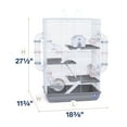 thumbnail image 2 of Prevue Pet Products Hamster Playhouse- Gray 2006GRAY, 2 of 9