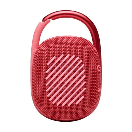 JBL - CLIP4 Portable Bluetooth Speaker - Red