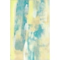 thumbnail image 2 of Goldberger, Jennifer 23x32 White Modern Wood Framed Museum Art Print Titled - Turquoise Transparency I, 2 of 4