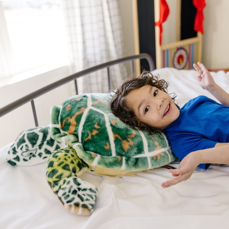 Melissa & Doug Giant Sea Turtle Stuffed Animal, 2 Feet photo 5