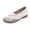 08#Beige, variant on Women Hollow Knit Mom Slip On Shoes, Breathable Old Beijing Cloth Flats Soft Non Slip Low Sole