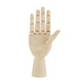 thumbnail image 1 of Mannequin de sculpture en bois articulé pour femme (#1), 1 of 5