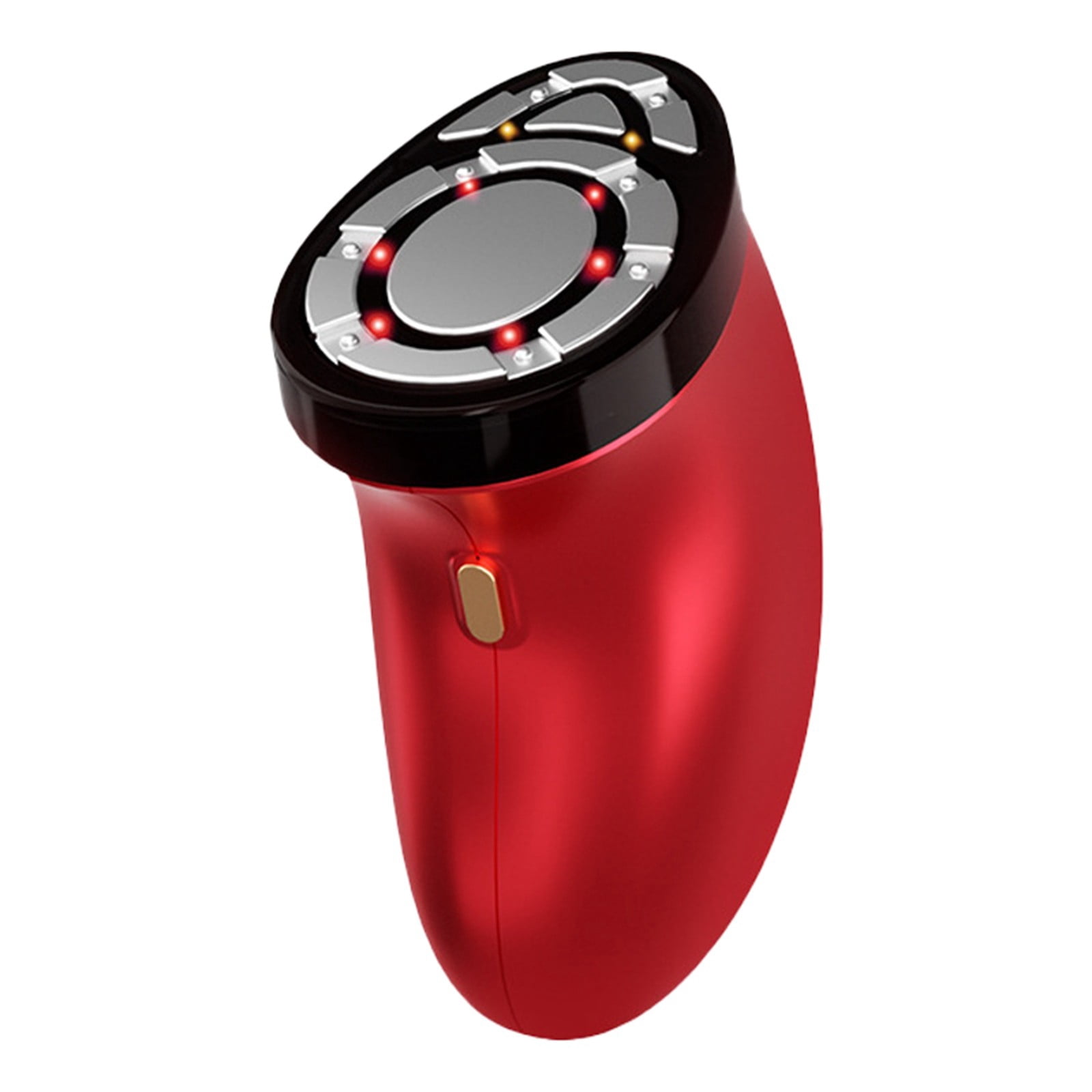 Portable Microcurrent Facial Lift Massager with Red Light Rechargeable Aging Skin Device for Home Use