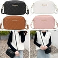 thumbnail image 4 of Small Fashion Crossbody Chain PU Leather Shoulder Bag Women Messenger Bag Handbags PINK, 4 of 8