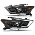 thumbnail image 2 of Headlights For 2016-2018 Nissan Maxima S|SL|SV LED DRL Headlamps Pairs, 2 of 8