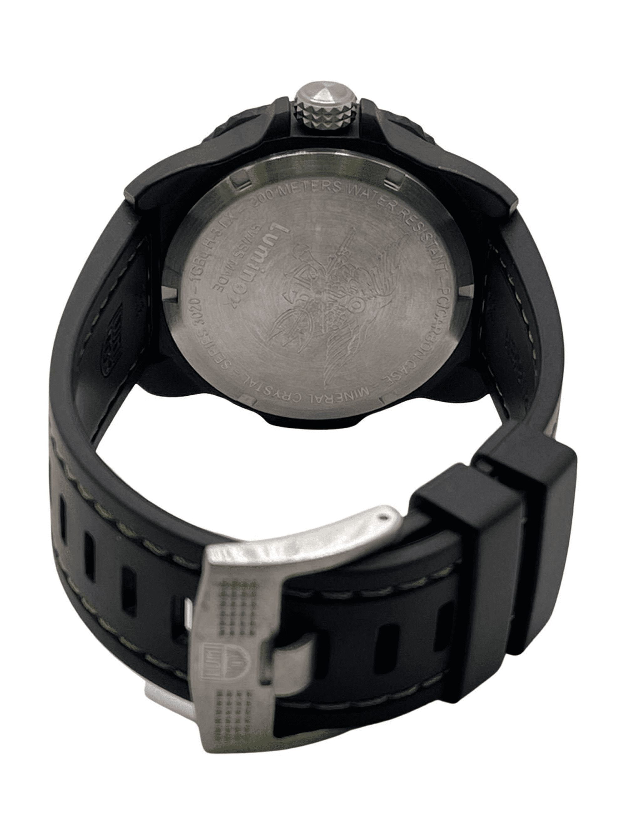Luminox Coronado 44mm 3020 Series Carbon Black Dial Quartz Mens