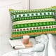 thumbnail image 4 of Fotbe St. Patrick's day in green colors Funda de Almohada Decorativa Estilo Occidental, Lujo en Algodón, Fundas para Almohadas King, Cojín Estampado para Decoración del Hogar-20"x30", 4 of 6