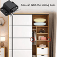 thumbnail image 6 of Self Closing Push Door Latches Hardware Kitchen Cabinet Push Latches Drawer Locks Push Pull Tips on RV Wardrobes, 6 of 7