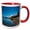 Red/White, variant on 3drose, Usa, Washington, Wenatchee Area - Us48 Rdu0388 - Richard Duval, 11oz Two-tone Yellow Mug