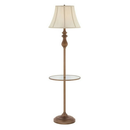 Quoizel Stockton Q1055F Floor Lamp with Table