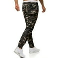 thumbnail image 5 of Mens Classic Cargo Pants Relaxed Fit Cargo Pant Camouflage Print Army Green S, 5 of 5