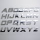 thumbnail image 5 of WL Car-styling - Letras y números en cursiva de 25 mm, emblema de alfabeto de metal 3D para bricolaje, insignia digital para decorar el maletero del coche, pegatinas, 5 of 5