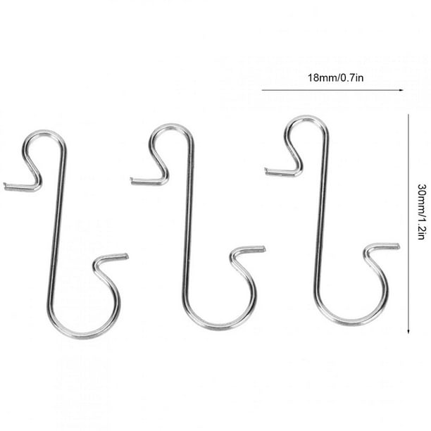 Steel S Hooks - Multiple Sizes