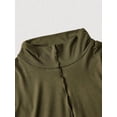 thumbnail image 5 of Women's High Neck Sleeveless Maxi Dress Cinched Waist A-Line Vintage Summer, 5 of 6