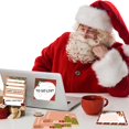 thumbnail image 4 of Notas adhesivas navideñas Clothmile, paquete de 450 hojas, 9 estilos, 4 of 7