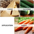 thumbnail image 3 of CTIRCHIU 1Pcs Kitchen Appliances Oval Storage Container Veggie Chopper for Cooks, 3 of 8