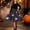 Black, variant on Piuwrlz Girls Halloween Party Dresses Kids Girl Cos Perform Dress Red Size 7 Years