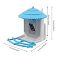 thumbnail image 6 of Wildnix Bird Feeder with HD 4MP Camera, AI Bird Recognition, Night Vision, Waterproof, Solar-Powered for Long-Endurance and Clear Observation, 6 of 6