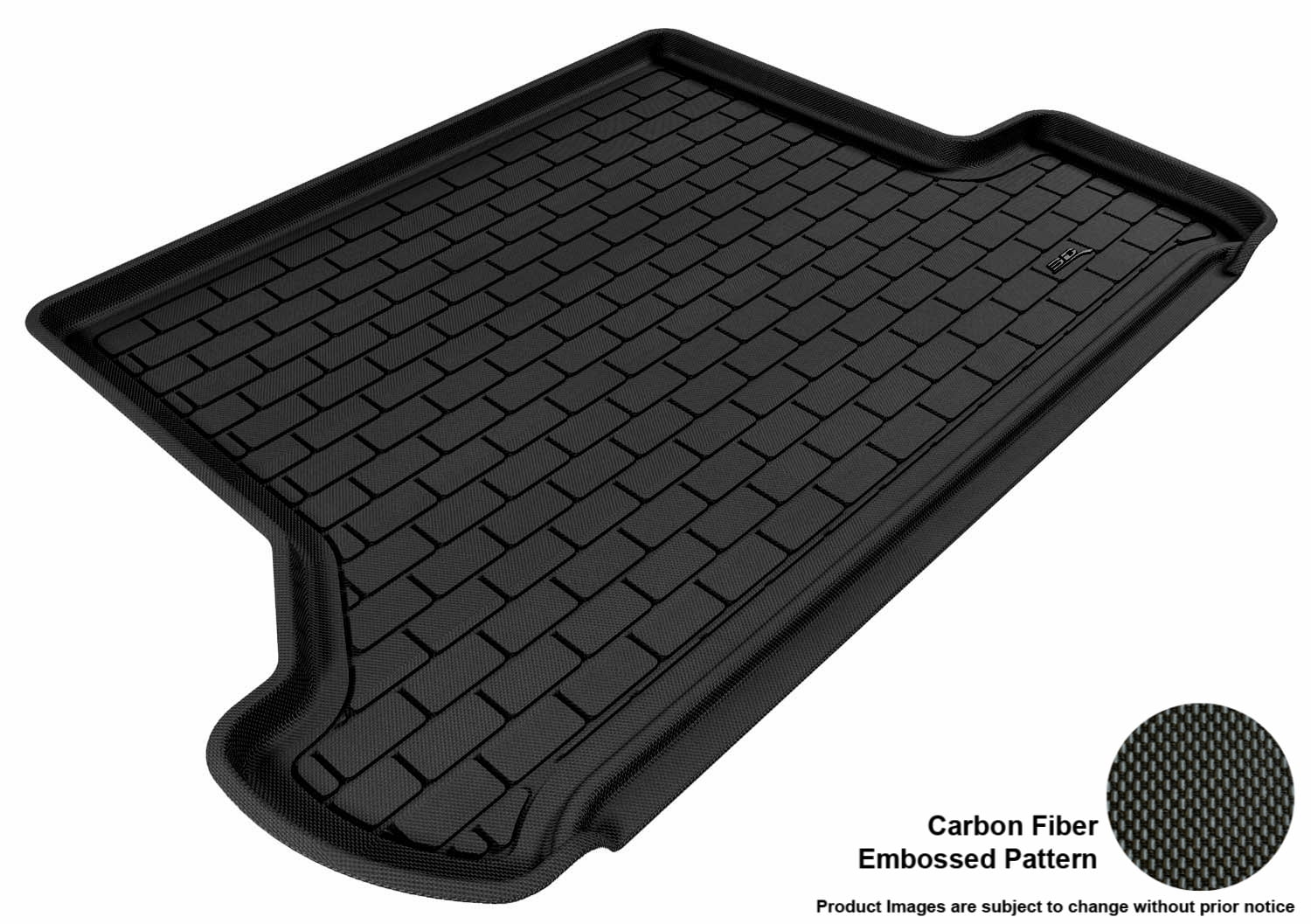 Photo 1 of 3D MAXpider 2010-2016 Toyota 4Runner All Weather Cargo Liner in Black with Carbon Fiber Look