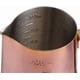 thumbnail image 4 of Espresso Steam Jug (600ml), Stainless Steel Inner and Outdoor Slazed Flower Coffee Cup, Art Pen, Latte Puccino Art Milk Foaming Jug, Rose Gold, 4 of 5