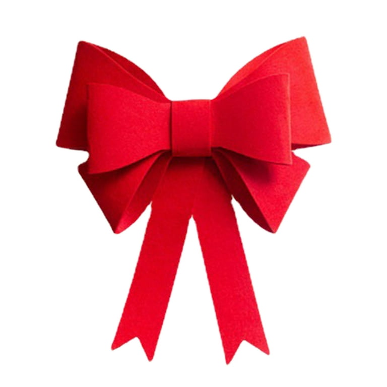 Large Red Ribbons With Ties