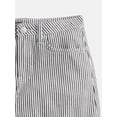 thumbnail image 3 of Weekend Academy Girls Striped Cotton Twill Skort, Sizes 4-18, 3 of 4