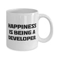 thumbnail image 2 of Happiness Is Being a Developer. Developer 11oz Mug, Joke Developer Gifts, Cup For Men Women from Friends, Coffee mug, Travel mug, Tumbler, Water bottle, Coffee cup, Tea cup, 2 of 2